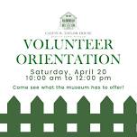 Volunteer Orientation