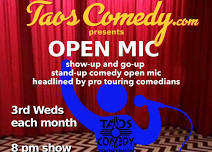 TaosComedy stand-up comedy open mic at The Burger Stand