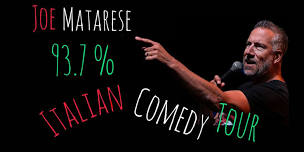 Boca Raton Italian Comedy Night with Joe Matarese from America's Got Talent