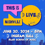 This is Nashville: Live at Blair