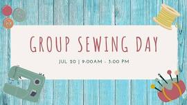 Group Sewing Day - July