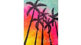 Palm Trees Paint Class - May 22