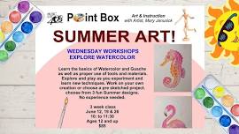 Music Suite 408 Paintbox Wednesday Workshops Explore Watercolor