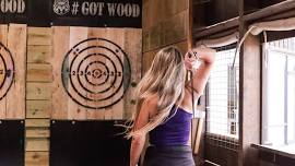 Ladies Night 50% OFF Axe Throwing