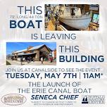 The Launch of the Erie Canal Boat – Seneca Chief