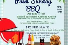 Knights of Peter Claver Palm Sunday BBQ