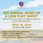 3rd Annual Heart of a Lion Clay Shoot