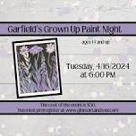 Garfield's Paint Night for Grown Ups