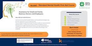 Two Day - Mental Health First Aid Course  - Berri Hotel