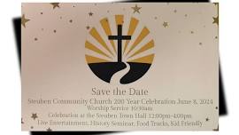 Steuben Community Church 200 Year Celebration