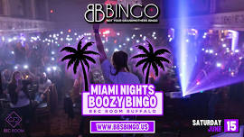 Miami Nights Boozy Bingo