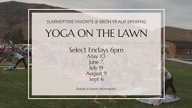 Yoga on the Lawn @the Bron