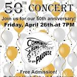 50th Anniversary Concert – Community Band of the Palouse