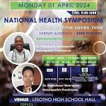 NATIONAL HEALTH SYMPOSIUM