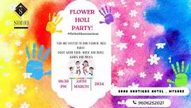 Flower Holi Event