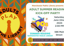 Adult Summer Reading Kick-Off Party