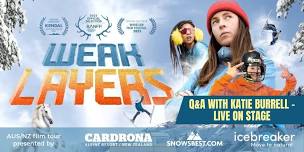 Weak Layers film + live Q&A with Katie Burrell WANAKA