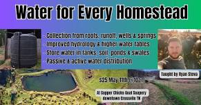 Water for every homestead workshop