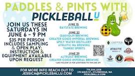 Paddles & Pints Nights at PickleballU