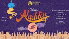 SATURDAY JUNE 15TH 2:00 PM Aladdin JR.