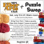 Fiber Arts Club + Puzzle Swap