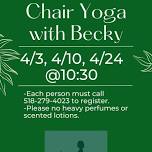 Chair Yoga with Becky