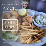 Every Friday AYCE Fish Fry 3pm - close