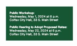 Colfax Sewer Rate Workshop