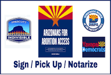 SIGN & NOTARIZE Arizona Abortion Access Petitions @ Granite Creek Park