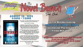 The Novel Bunch Book Club: August Meeting