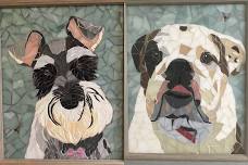 Mosaic Pet Portrait Class