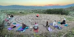 July 24 SUNRISE YOGA in the LABYRINTH