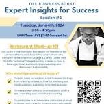 Expert Insights for Success: Session 5 - Restaurant Start-Up 101