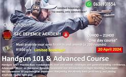 Basic 101 (Level 1) & Advanced (Level 2) 20 April 2024 Oudtshoorn