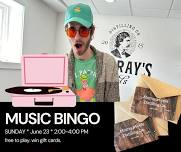 Sunday - MUSIC BINGO