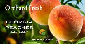 Fresh Georgia Peaches Sales Event - West Palm Beach, FL