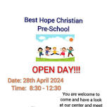 Christian preschool open day(  hotdog selling)