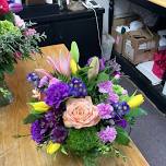 Make and Take Workshop {spring flower arranging}