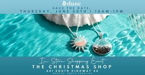 Dune Shopping Event at The Christmas Shop