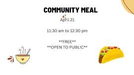 FREE community meal