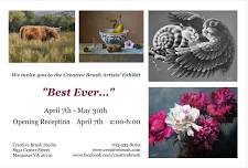 4/07 2-6pm Best Ever... Art Show! Continues through 5/30