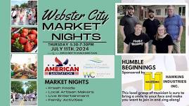 Webster City Market Nights