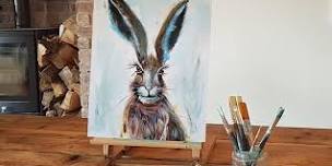 'Mr Hare' painting workshop @The Hayride, Beverley