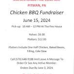 Annual Chicken BBQ Fundraiser