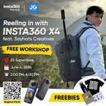 Reeling in with Insta360 X4 feat. Soyhats Creatives - FREE WORKSHOP