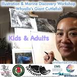 Illustration & Marine Discovery VR - Giant Cuttlefish - Whyalla - 9 July