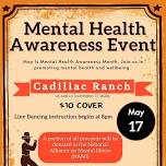 Mental Health Awareness Night at Cadillac Ranch