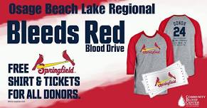 Osage Beach Lake Regional Bleeds Red: Community Blood Drive