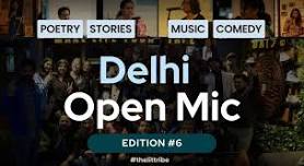 Delhi Open Mic Edition #6 - Poetry | Stories | Music | Comedy - do with lit Open Mics