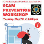 Scam Prevention Workshop with Fayette County Sheriff’s Office